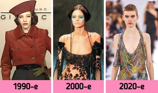 Как с годами менялась внешность подиумных моделей