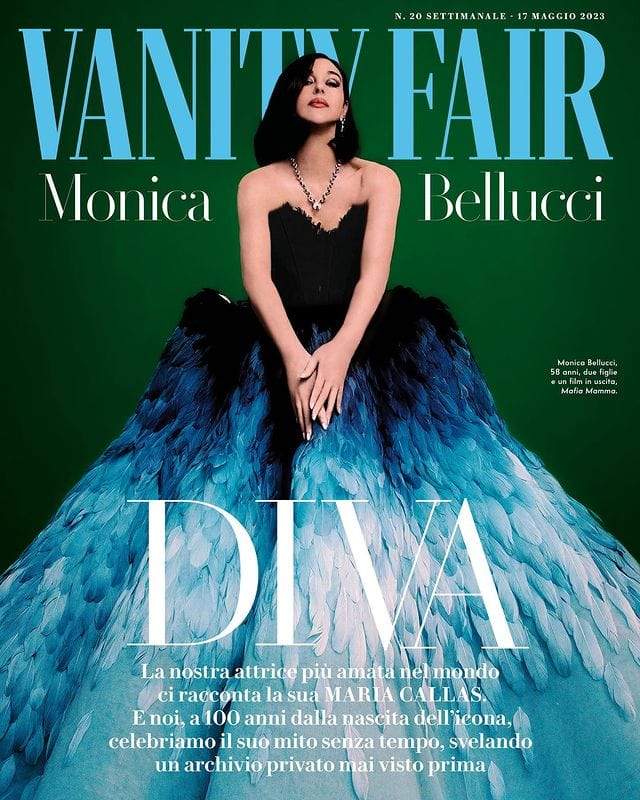 Моника Беллуччи снялась для майского номера журнала Vanity Fair Italia