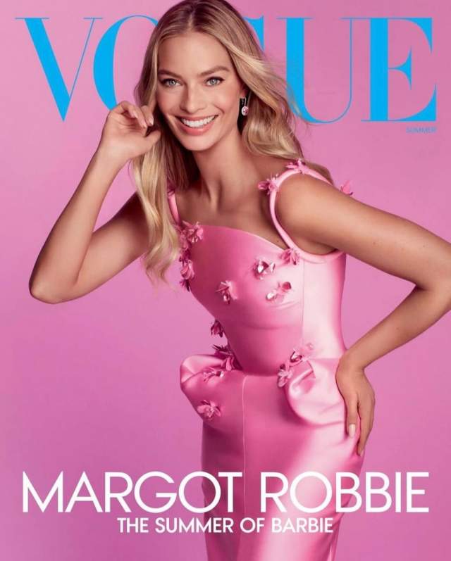 Марго Робби в фотосессии журнала Vogue в преддверии премьеры фильма "Барби"
