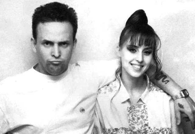 Виктор Рыбин и Наталья Сенчукова, начало 1990-х