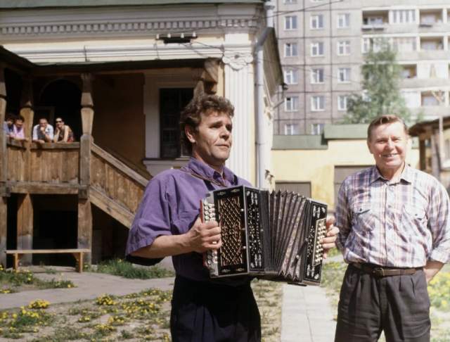 Алексей Булдаков в дни работы фестиваля актёров кино «Созвездие», 1999 год