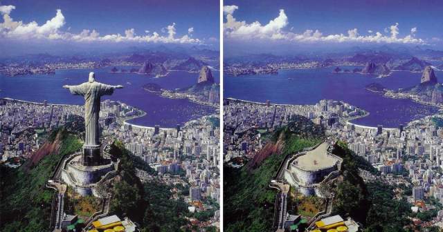 Рио-де-Жанейро без статуи Христа-Искупителя
