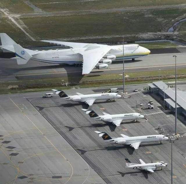 Разница между самым большим самолётом в мире А и другими обычными самолётами