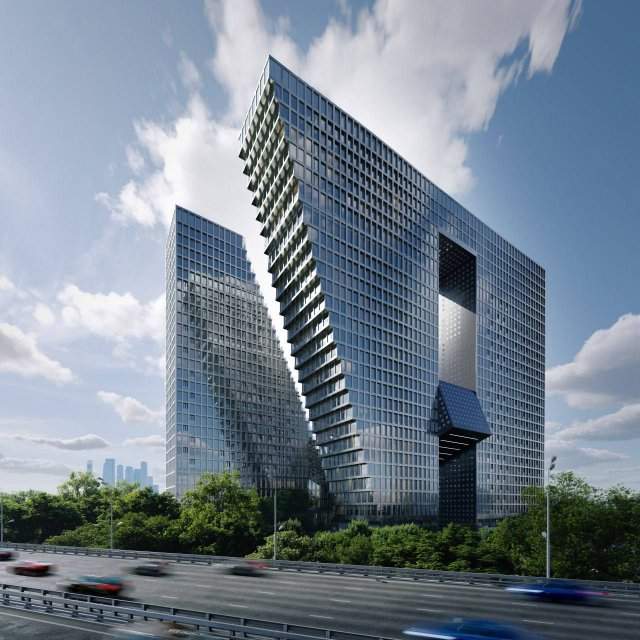 В Москве собираются построить небоскреб в 100 метров с рестораном и бассейном на крыше