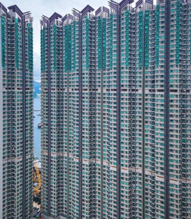 Человейник. Апартаментный комплекс в Гонконге