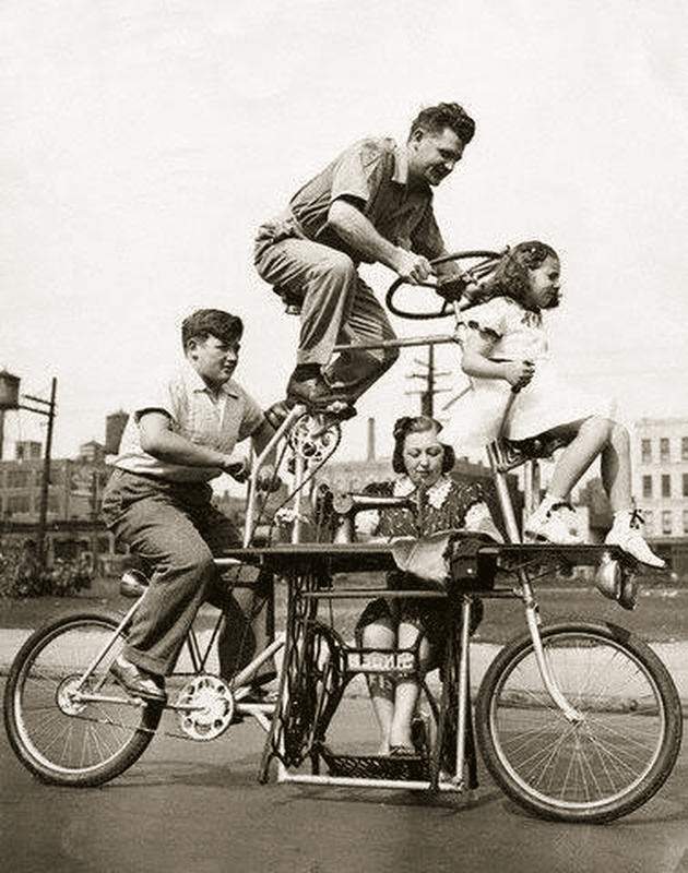 Велосипед для всей семьи, 1939 год
