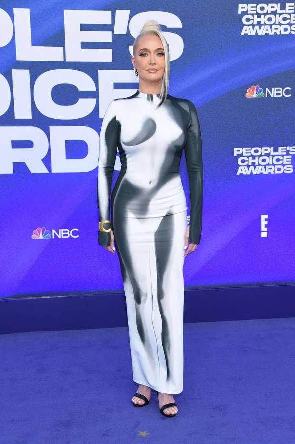 Платье певицы и актрисы Эрики Джейн на церемонии People’s Choice Awards 2022