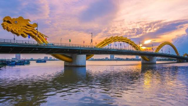Мост «Дракон», Дананг, Вьетнам