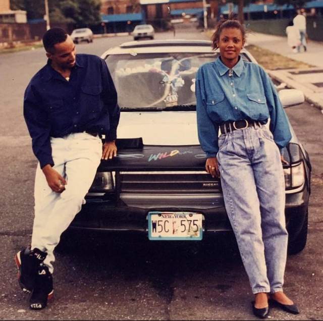 Мои родители в Нью-Йорке в начале 90-х