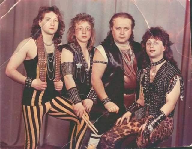 Белорусский метал–бэнд &quot;Вепри суицида&quot;, 1980–е.