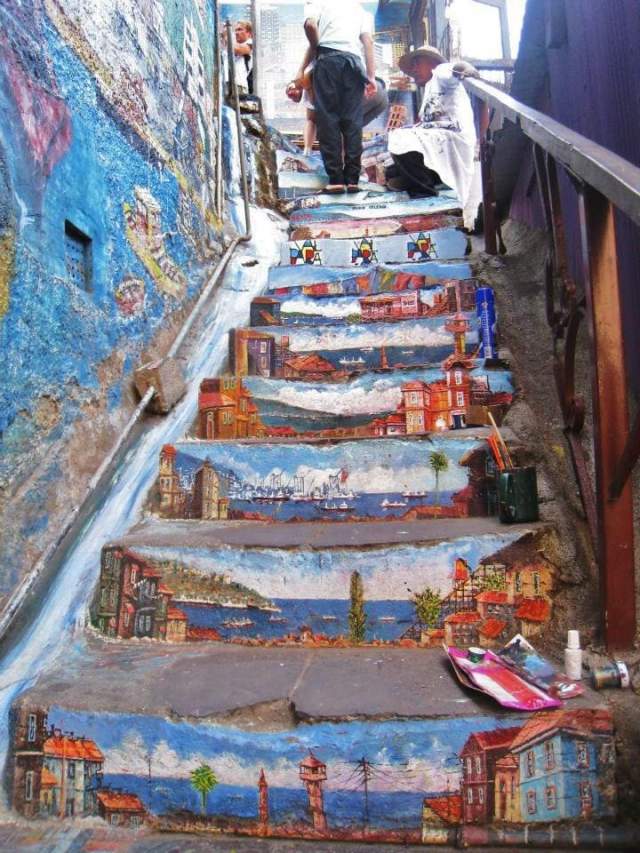 Лестница в Чили
