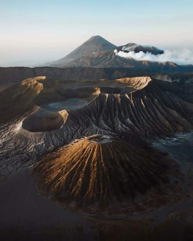 Гора Бромо, вулкан в Индонезии
