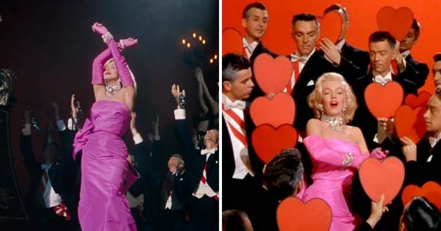 Розовое платье Лорелей («Джентльмены предпочитают блондинок», 1953)