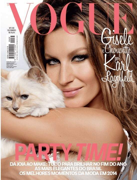 Бразильский Vogue и кошка Карла Лагерфельда