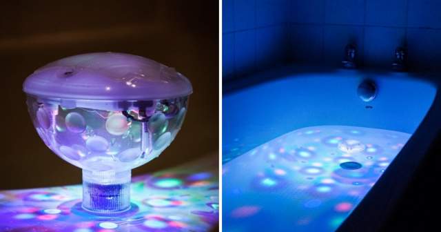 Диско-свет для ванны