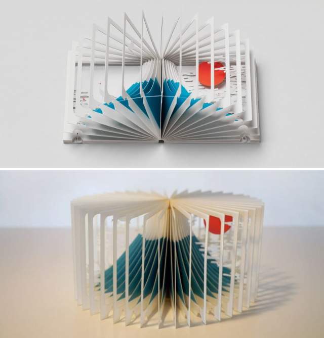 Объёмные книги с разворотом на 360 градусов