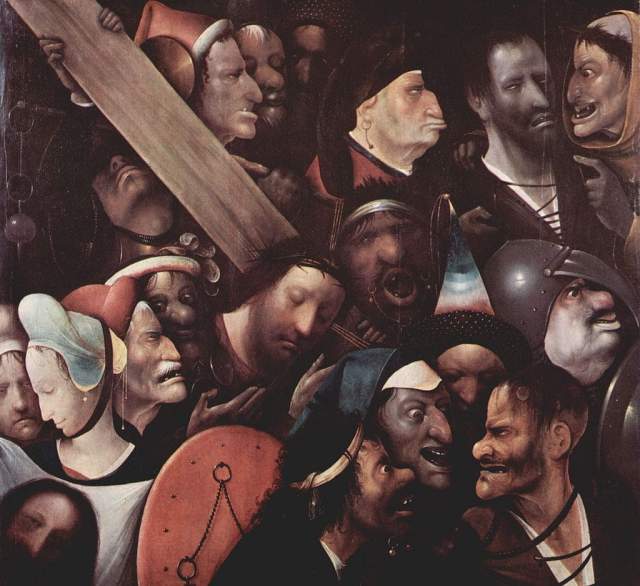 Иероним Босх — «Несение креста» (1510-1535)