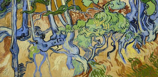 Винсент Ван Гог — «Корни деревьев» (1890)