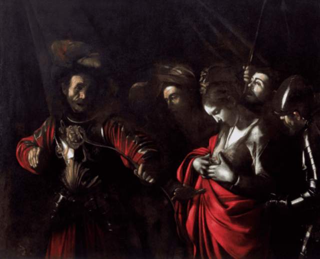 Караваджо «Мученичество святой Урсулы» (1610)