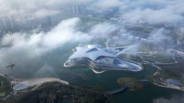 В Китае откроется Музей научной фантастики по проекту Zaha Hadid Architects