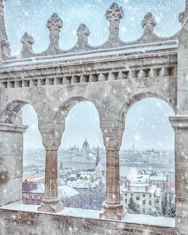 Как красив Будапешт зимой