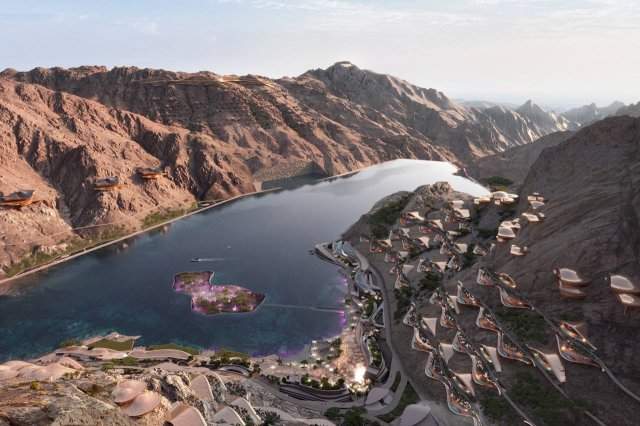 Саудовская Аравия показала проект отелей W и JW Marriott в горном курорте Trojena