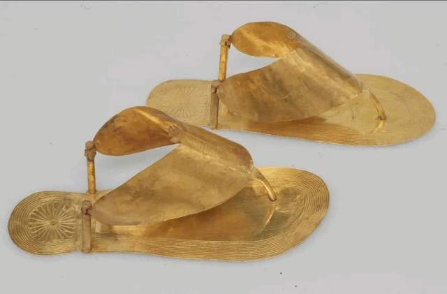 Золотые сандалии, Египет, 1479–1425 годы до нашей эры