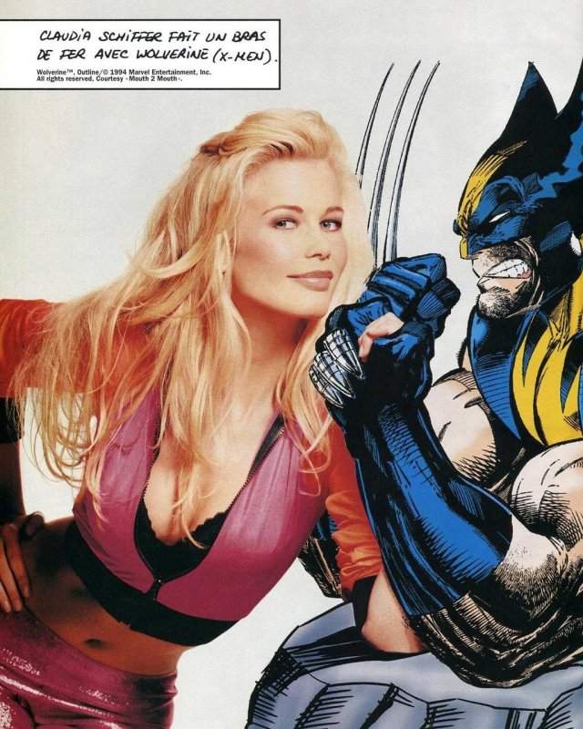 Архив дня: Модели и супергерои — съемка из французского журнала Max France 1994 года