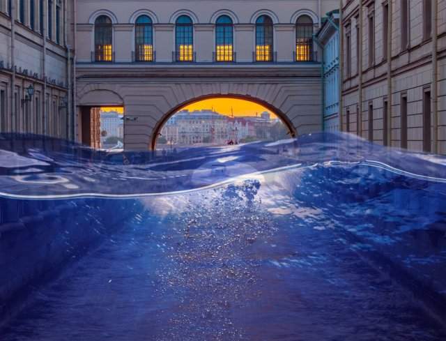 Большая часть Петербурга к концу века уйдет под воду