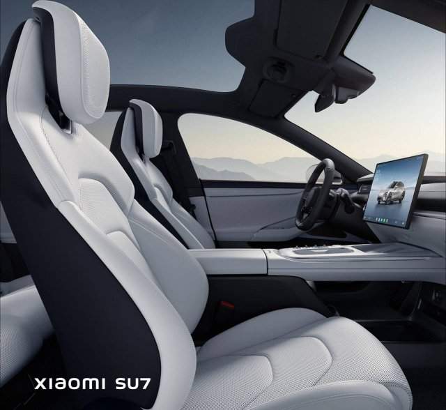 Xiaomi показала свой первый автомобиль - электрический седан SU7