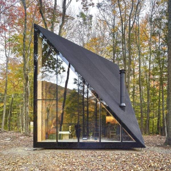 Мини-дом с геометрическим дизайном, США