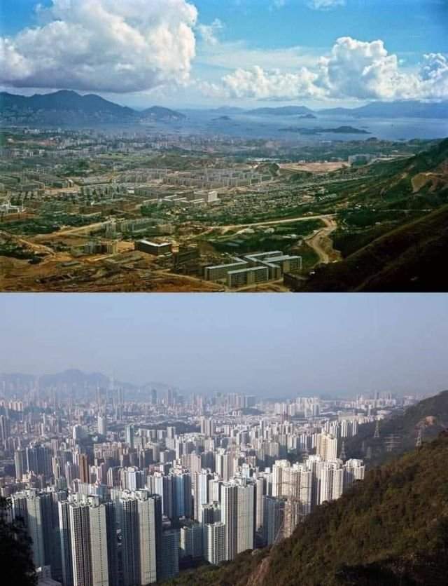 Гонконг в 1967 году и сейчас