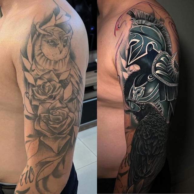 &quot;До и после&quot;: старые татуировки, которым подарили новую жизнь