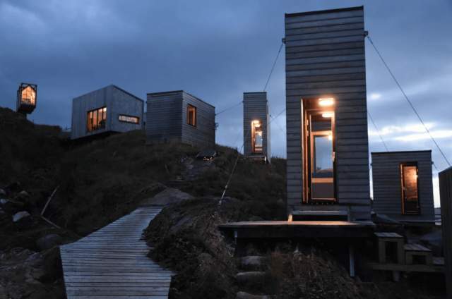 Стильный и минималистичный посёлок в Норвегии