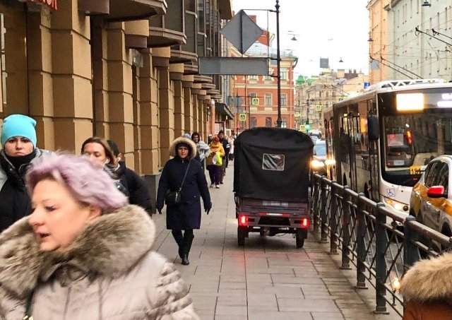В Петербурге появился новый транспорт - электроциклы