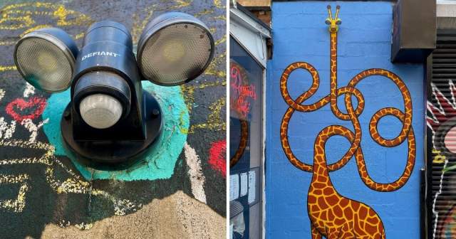 Подборка крутых граффити от художника из Нью-Йорка