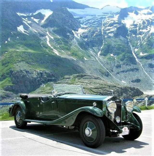 1933 Rolls Royce II Alpine Tourer.