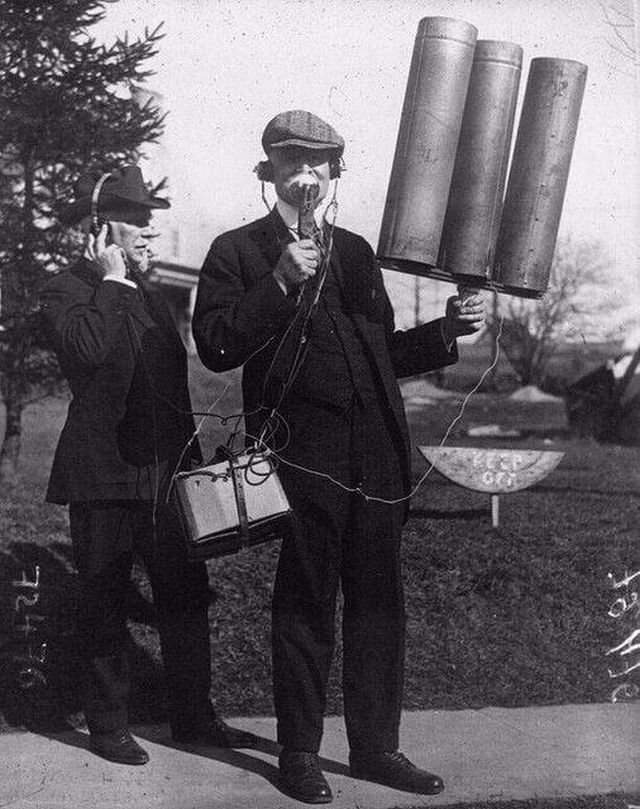 Первый в мире беспроводной телефон, 1919 г.