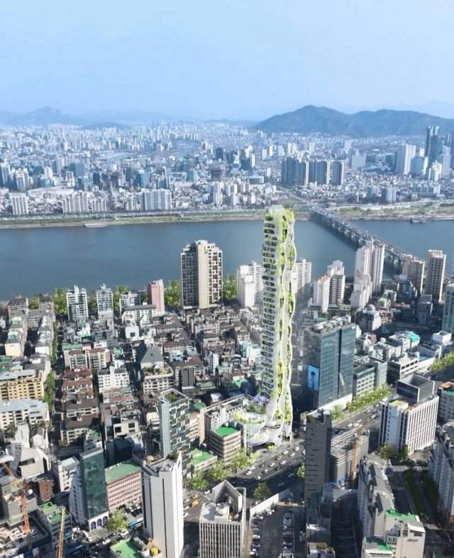 В Сеуле хотят построить башню с озеленением