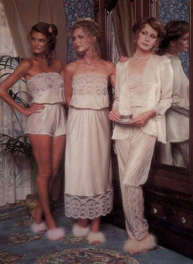 Целомудренная реклама бренда нижнего белья Victoria’s Secret в 1979 году