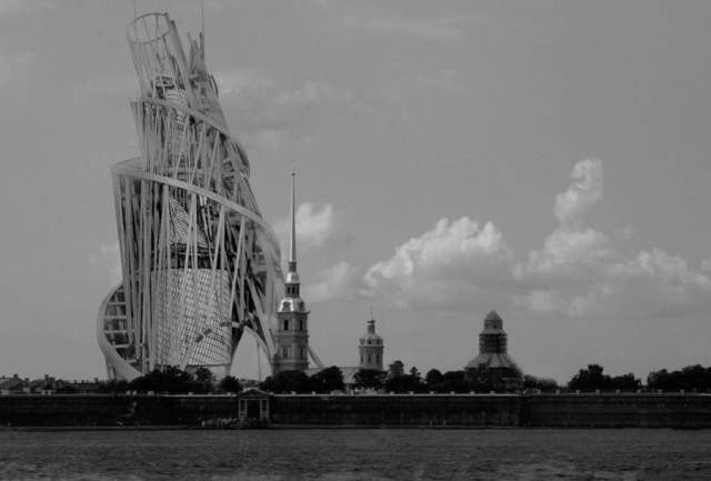Башня Татлина, Петроград
