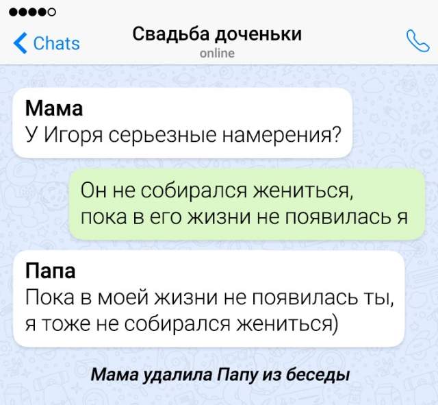 Подборка забавных переписок