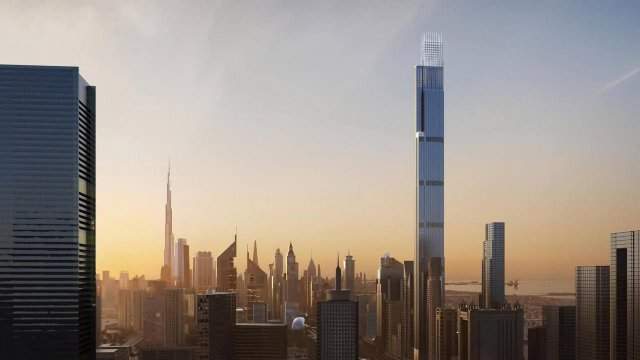 В Дубае строят небоскреб Burj Azizi высотой 725 метра