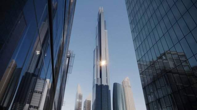 В Дубае строят небоскреб Burj Azizi высотой 725 метра