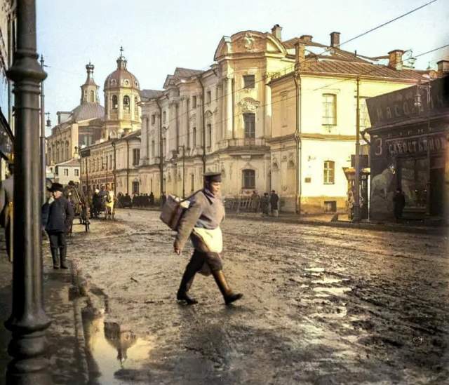 Исторические фотографии дореволюционной Москвы