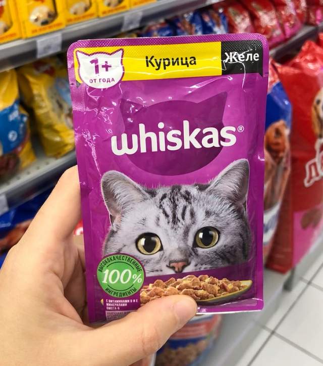 Whiskas — Усики