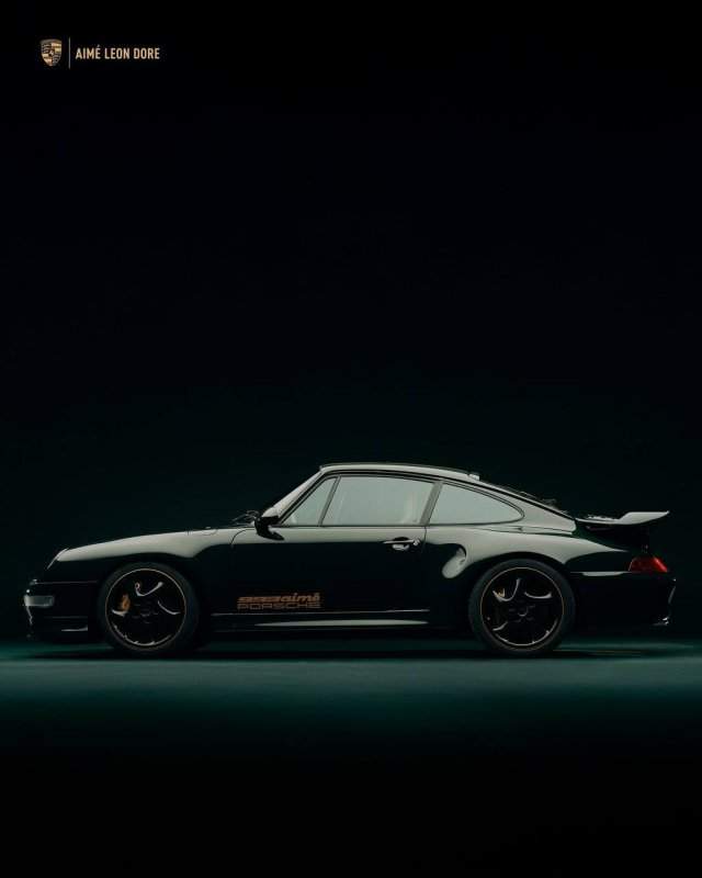 The Aime Leon Dore Porsche 993 Turbo - настоящий красивый автомобиль