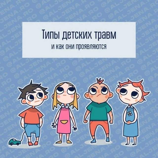 Типы детских травм