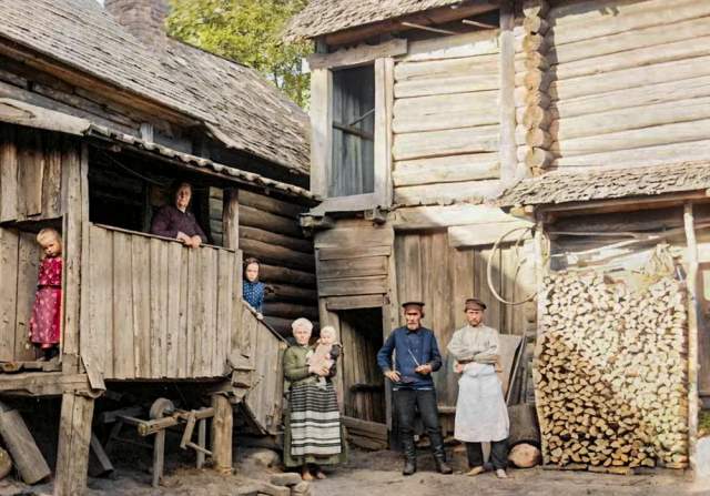 Деревня Токкари. Санкт-Петербургская губерния, 1911 год.