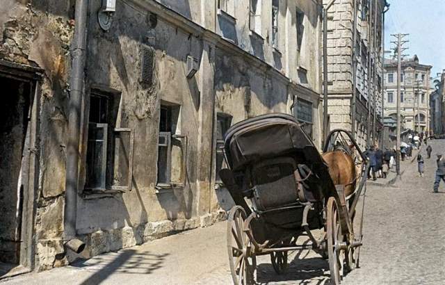 Зарядьевский переулок. Москва, 1920-е. Зарядьевский переулок. Москва, 1920-е.